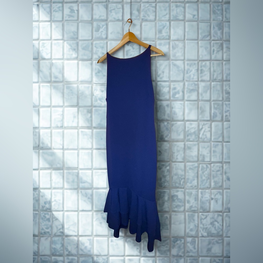 Fashion Nova Blue Midi Dress
